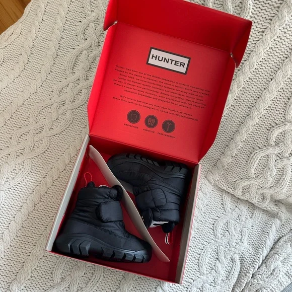 Hunter Igloo Quilted Snow Boots Toddler - Picture 7 of 13